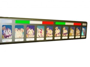 Eissortenreklame Eissortenschild Diabilder