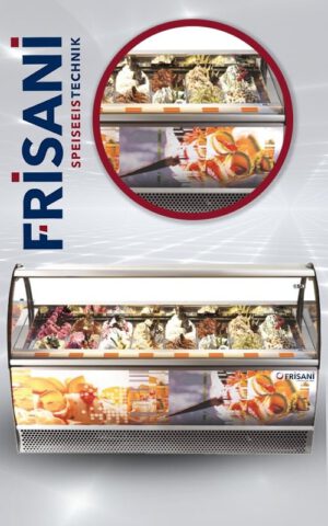 Eisvitrine Eistheke Isa New Millenium