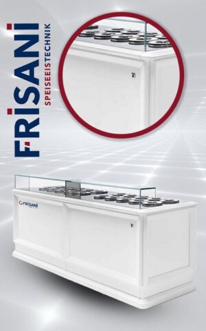 Eisvitrine IFI Pozzetti Made in Italy