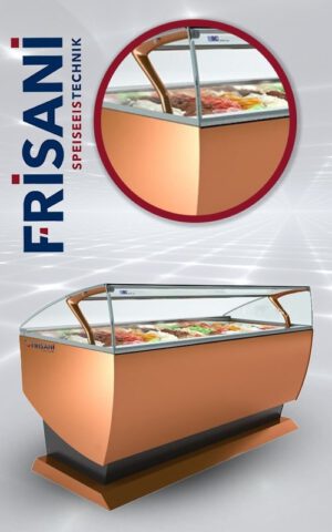 Eisvitrine ISA Olympica Bold Hand Made in Italy