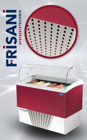 Eisvitrine Ital Proget Brio Hand made in Italy