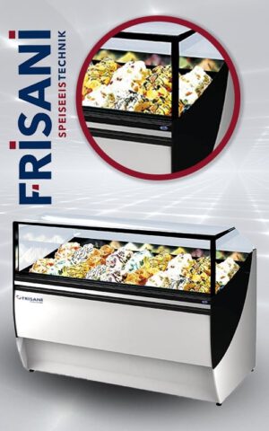 Eisvitrine Ital Proget Gioia Hand Made in Italy