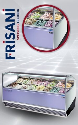 Eisvitrine Ital Proget Magic Hand Made in Italy