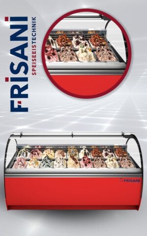 Eisvitrine Ital Proget Moon Hand Made in Italy