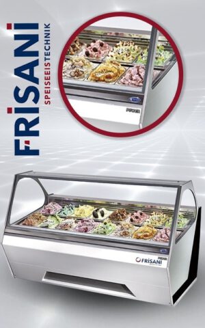 Eisvitrine Ital Proget Power Hand Made in Italy