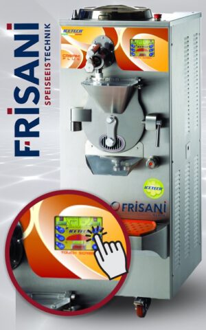 Icetech Ice Cream Machine TP 4 Cream Plus Touch Screen Made in Italy