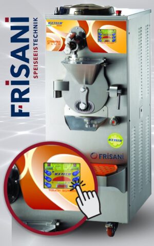 Icetech Ice Cream Machine TP 5 Cream Plus Touch Screen Made in Italy