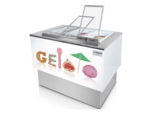 Eisvitrine IFI Fast Panorama 6 Made in Italy Neuwertig