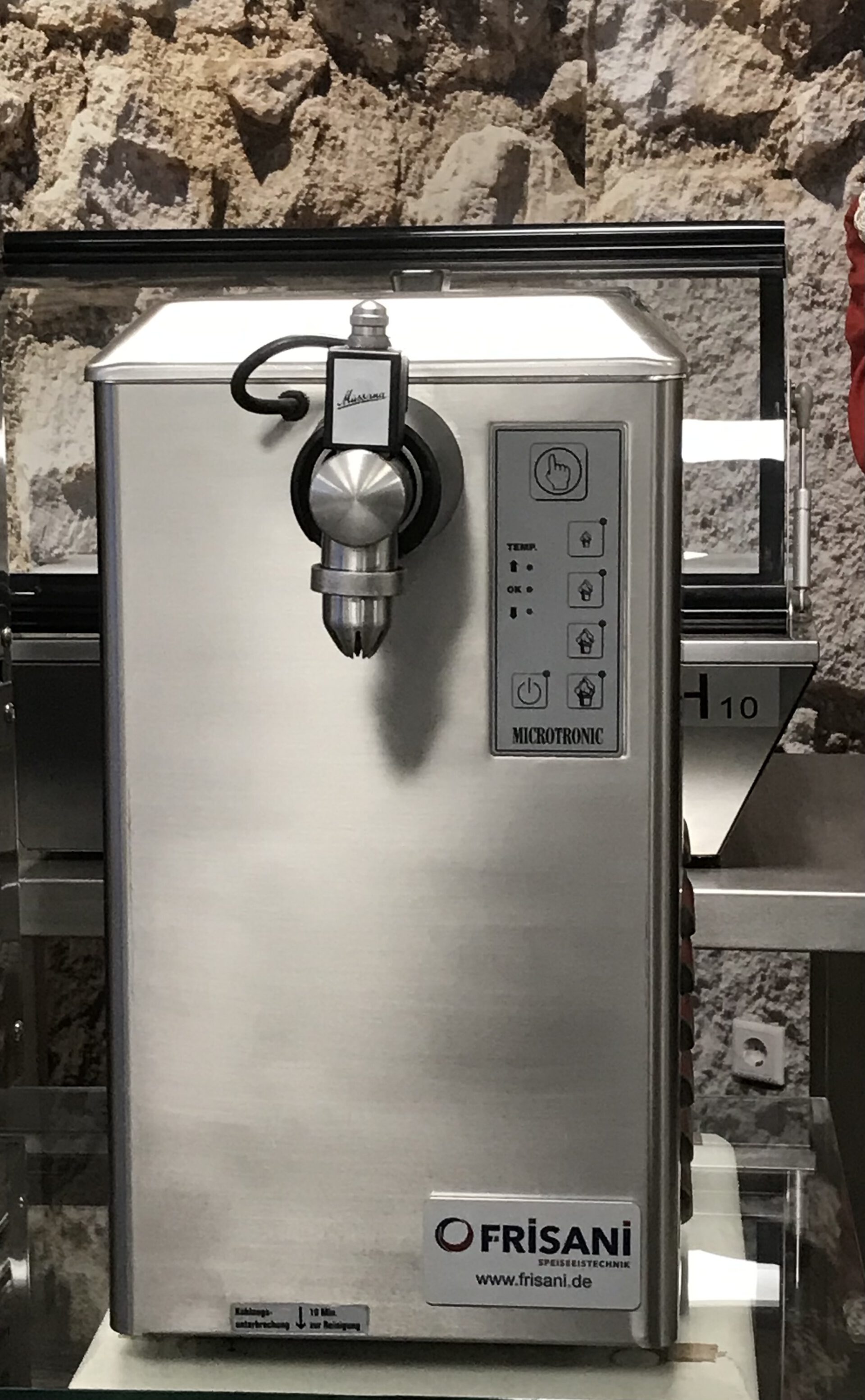 Softeismaschine 1 Liter Automatisch - Mini Eismaschine Für Zuhause Bar Café